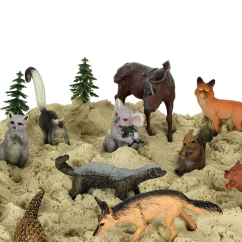 Figurki zwierząt zwierzęta zoo safari farma akcesoria skrzynka 19 el. Figurki zwierząt zwierzęta zoo safari farma akcesoria skrzynka 19 el.