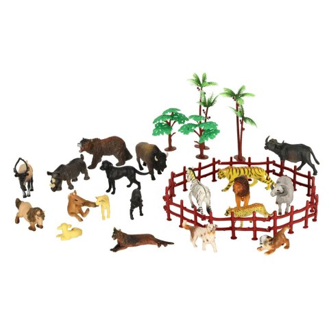 Figurki zwierząt zwierzęta zoo safari farma akcesoria skrzynka 31 el. Figurki zwierząt zwierzęta zoo safari farma akcesoria skrzynka 31 el.
