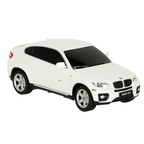 Samochód zdalnie sterowany Rastar 31700 BMW X6 1:24 biały Samochód zdalnie sterowany Rastar 31700 BMW X6 1:24 biały