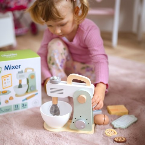 WOOPIE GREEN Drewniany Mikser Kuchenny Blender z Akcesoriami 11 el. WOOPIE GREEN Drewniany Mikser Kuchenny Blender z Akcesoriami 11 el.