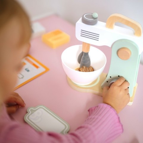 WOOPIE GREEN Drewniany Mikser Kuchenny Blender z Akcesoriami 11 el. WOOPIE GREEN Drewniany Mikser Kuchenny Blender z Akcesoriami 11 el.