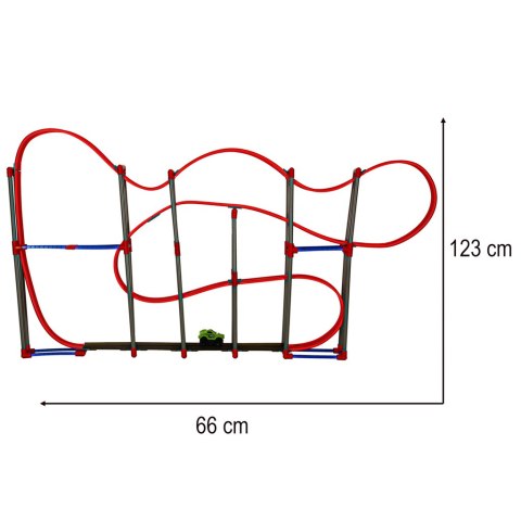 Magnetyczny tor samochodowy antygrawitacyjny 123cm XL 120el. Magnetyczny tor samochodowy antygrawitacyjny 123cm XL 120el.