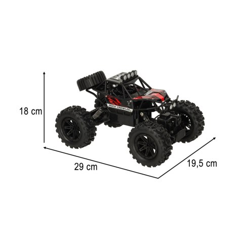 Samochód zdalnie sterowany RC REVOLT TG1021 Rock Crawler 4x4 Off-Road Duże Koła Amortyzacja 2.4GHz Wspinaczka Samochód zdalnie sterowany RC REVOLT TG1021 Rock Crawler 4x4 Off-Road Duże Koła Amortyzacja 2.4GHz Wspinaczka