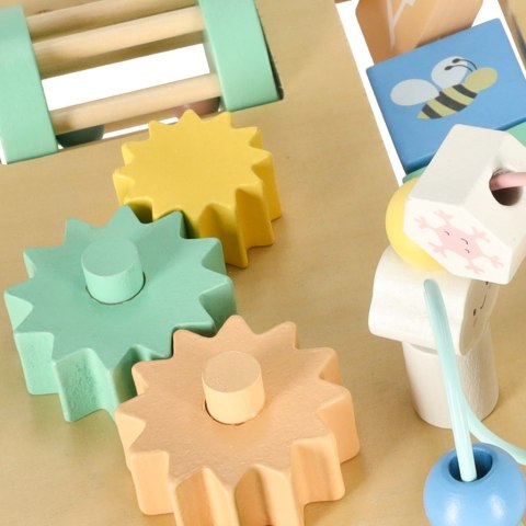 Stolik manipulacyjny LULILO montessori miętowy Stolik manipulacyjny LULILO montessori miętowy