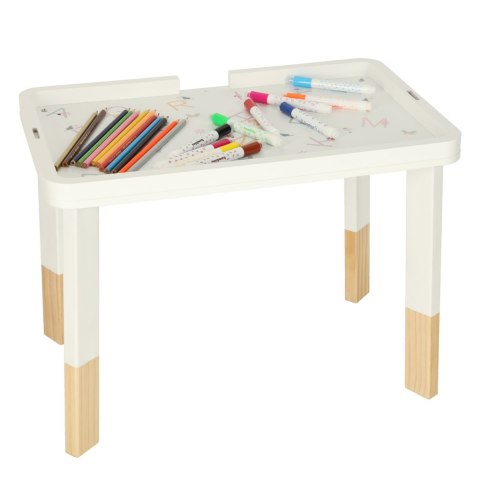 Stolik manipulacyjny LULILO montessori różowy Stolik manipulacyjny LULILO montessori różowy